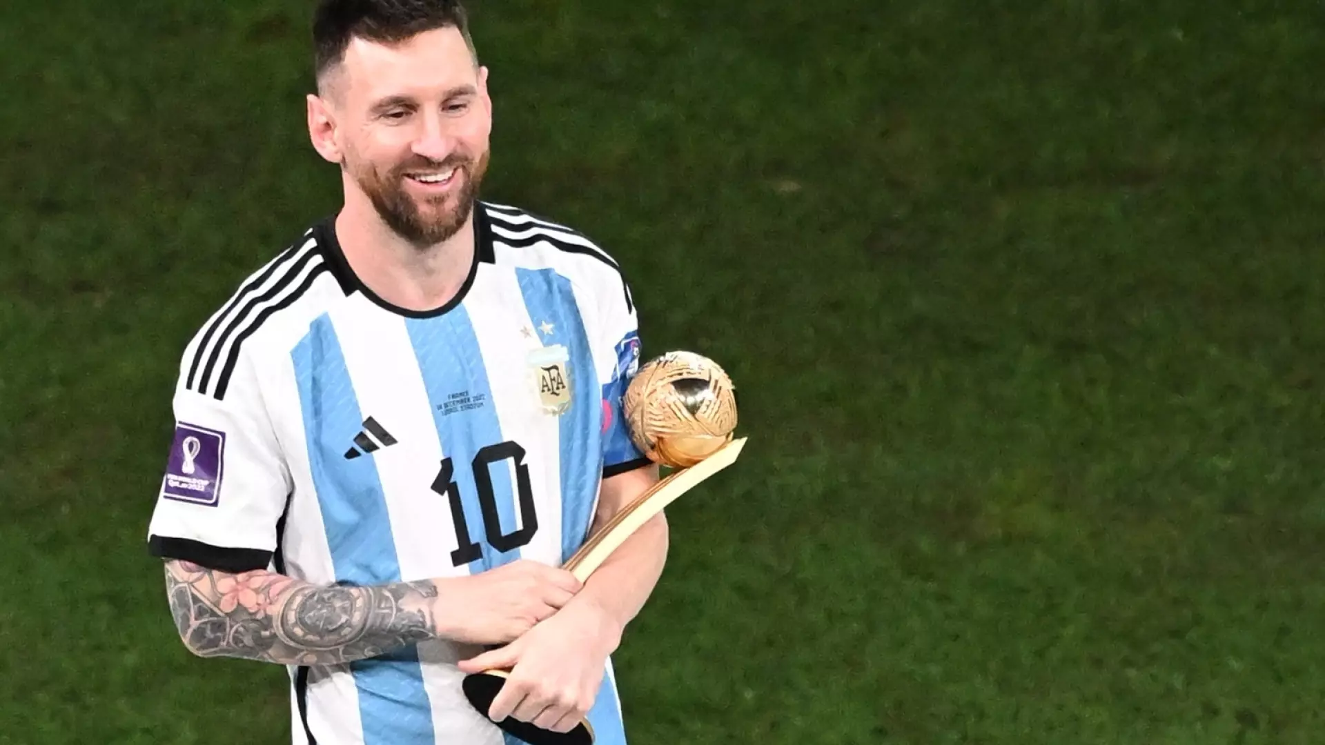 Lionel Messi eleito melhor jogador do Mundial 2022