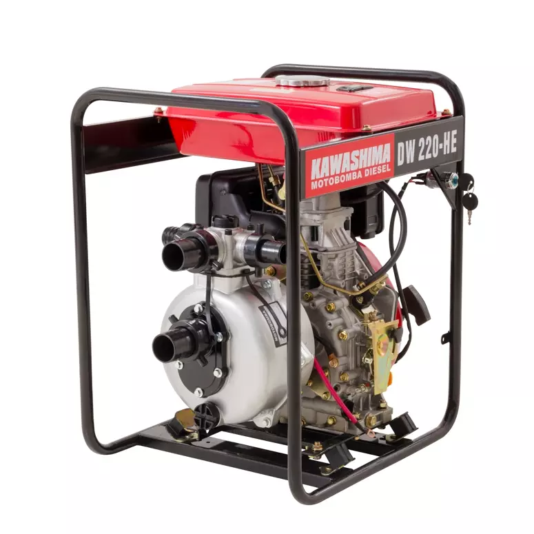 MOTOBOMBA 2X2 DW-220HE A DIESEL DE ALTA PRESSÃO KAWASHIMA MOTOBOMBA 2X2 DW-220HE A DIESEL DE ALTA PRESSÃO KAWASHIMA