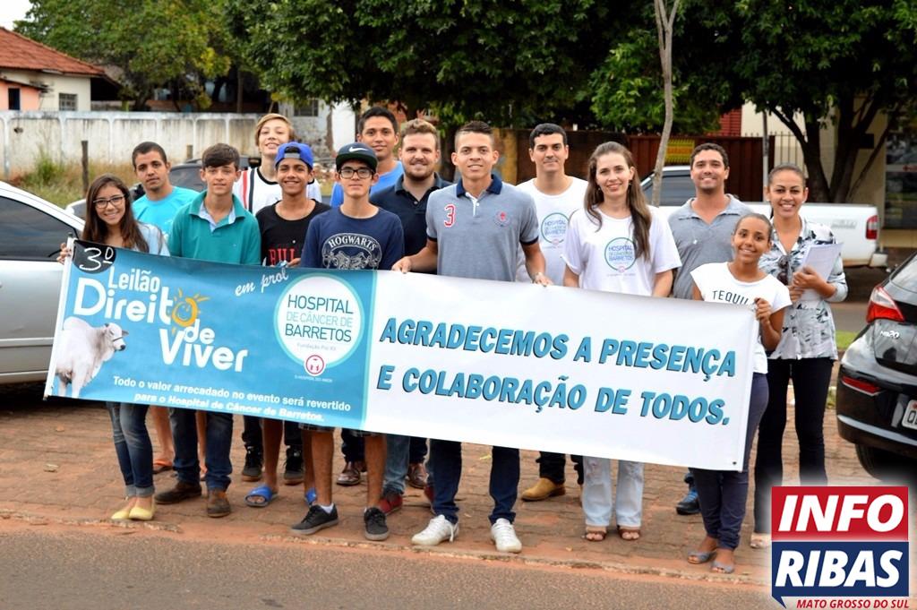 Leilão em prol do Hospital do Câncer será domingo dia 21, em Ribas