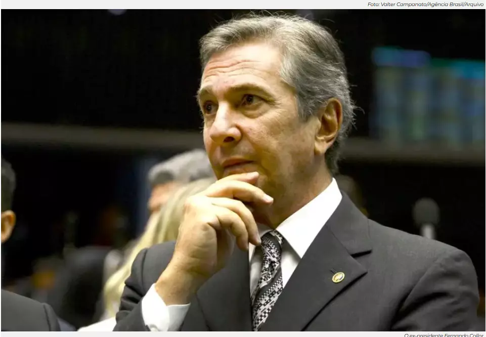 Moraes manda defesa de Collor explicar por que ele passou 36 horas com tornozeleira desligada