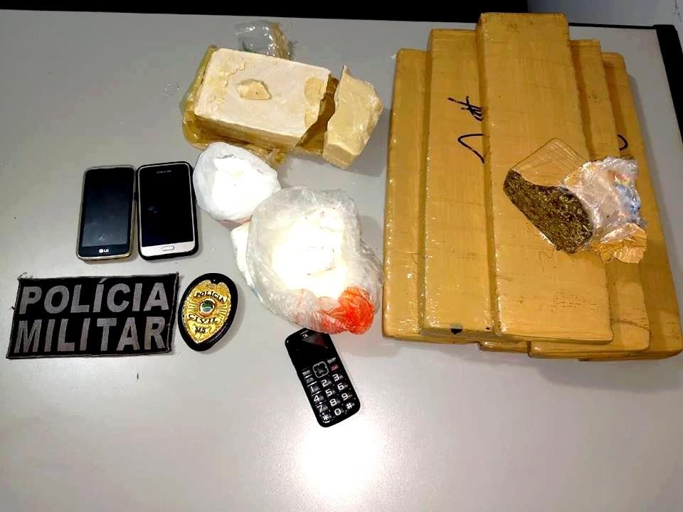 Polícia prende dupla por tráfico de drogas no Santa Clara em Ribas do Rio Pardo-MS