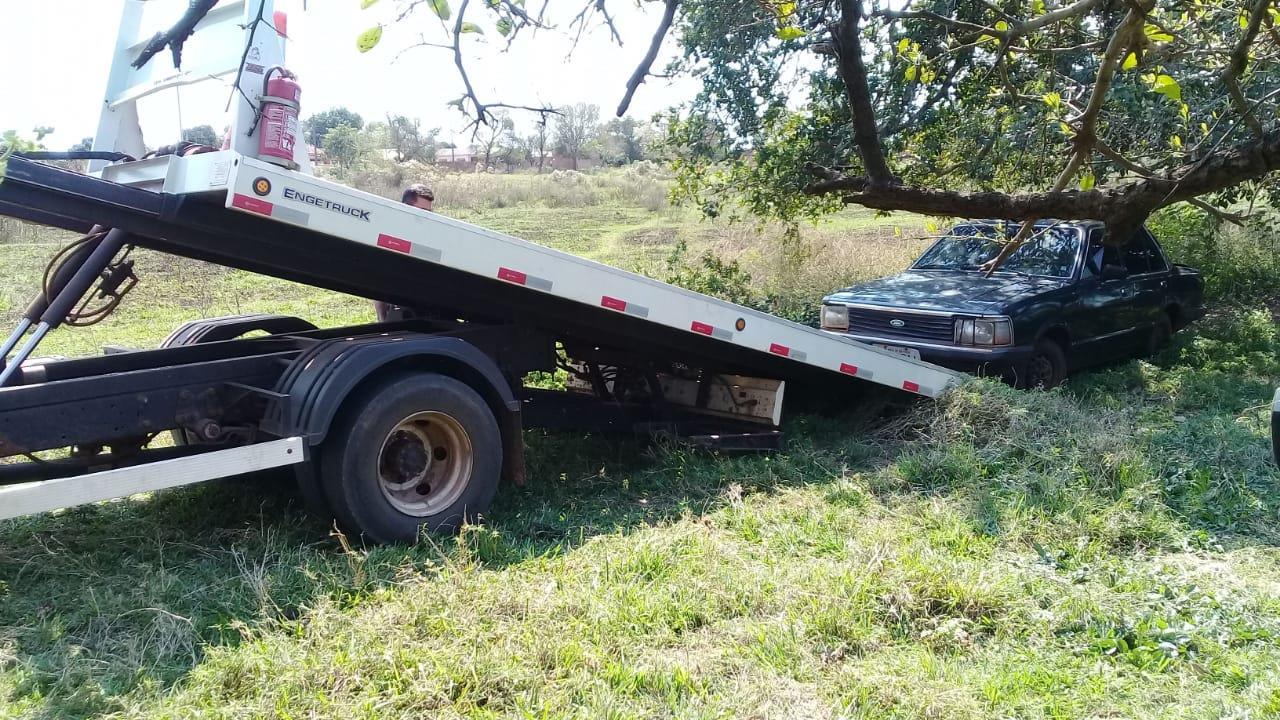 Polícia Civil recupera em Aquidauana Ford Del Rey furtado em Ribas do Rio Pardo