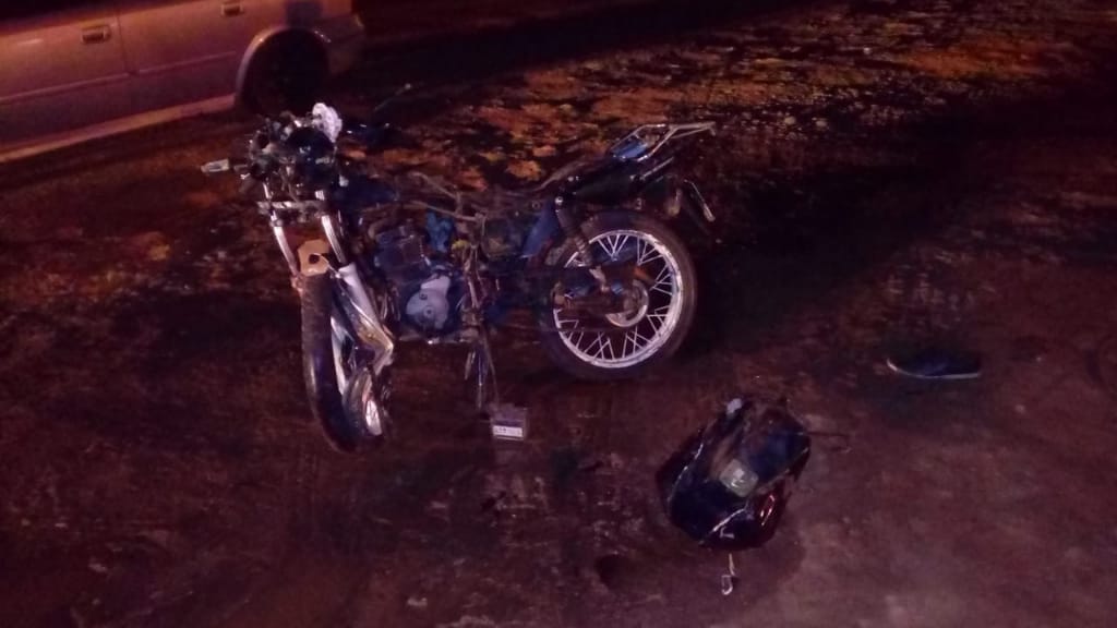 Jovem de 19 anos morre em acidente entre carro e moto na BR 262 em Ribas