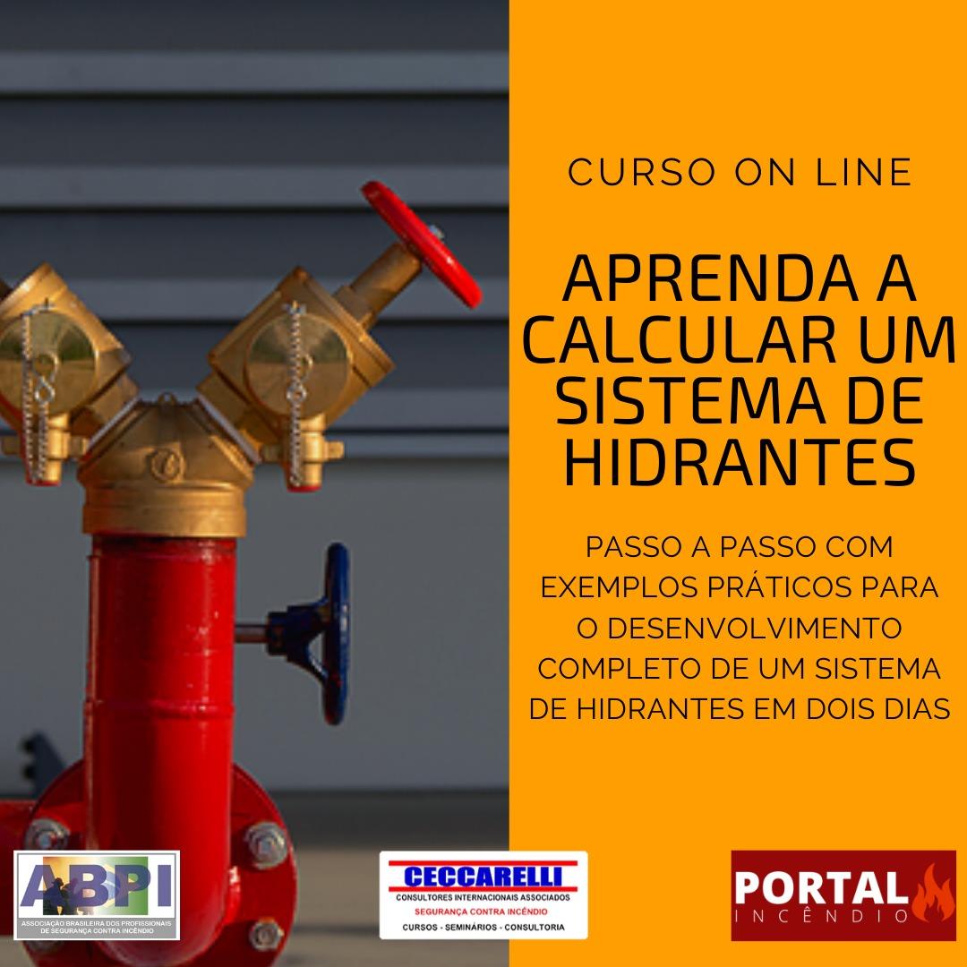 Curso Sistema de Hidrantes - | Proteção Contra Incêndio | EAD