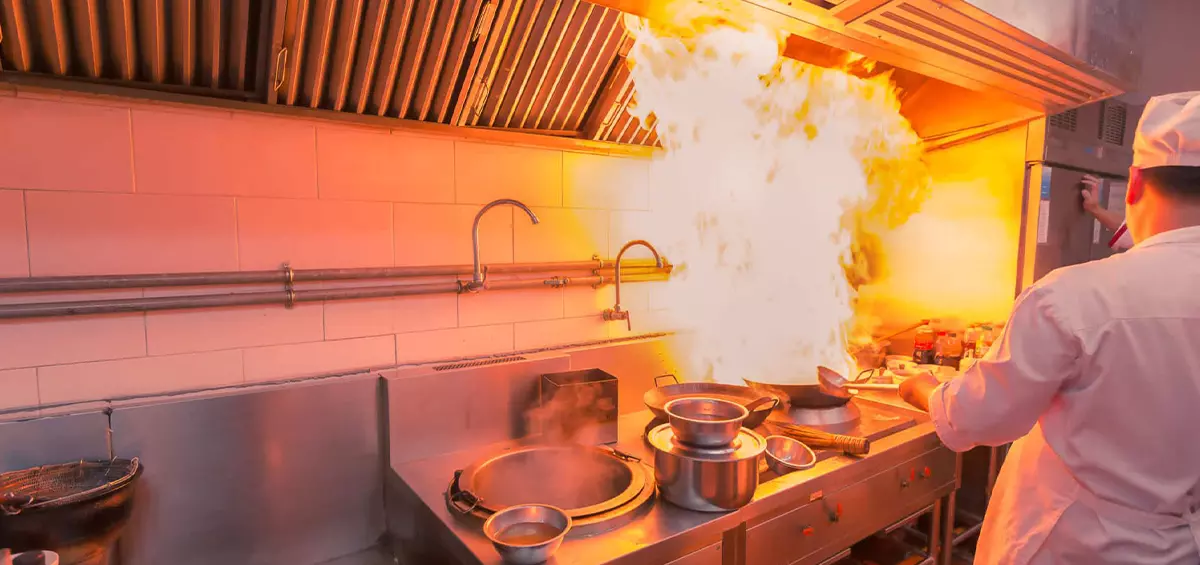 Segurança Contra Incêndio em Cozinha Profissional/Industrial