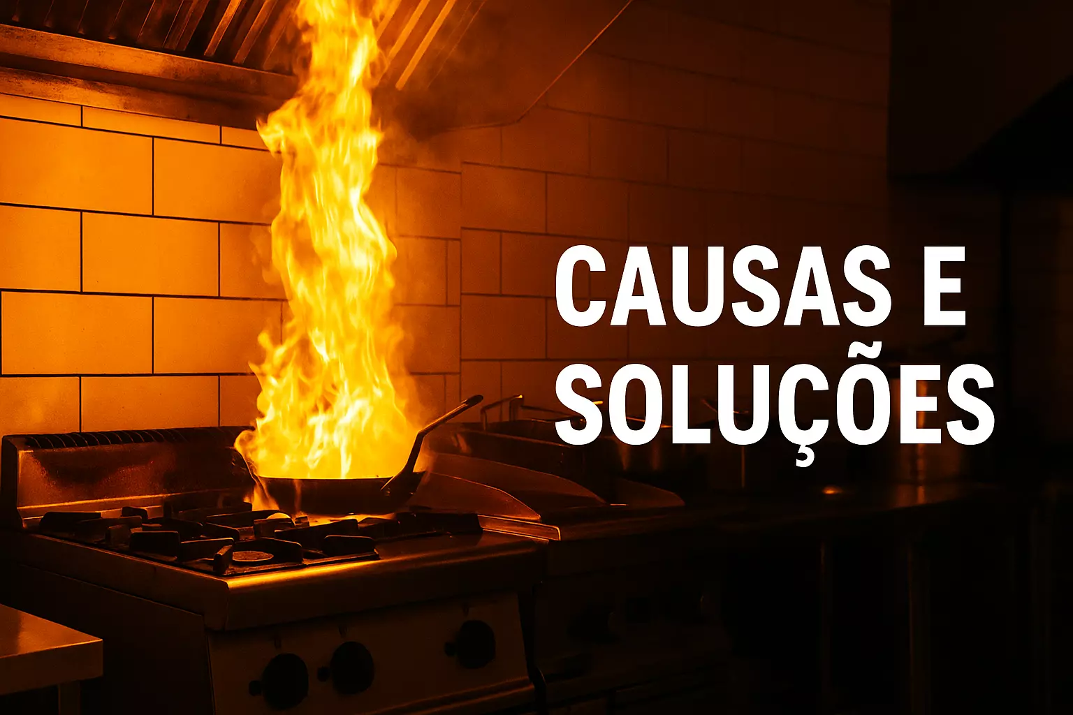 Incêndios em Cozinhas Industriais: Principais Riscos, Normas e Como Evitar