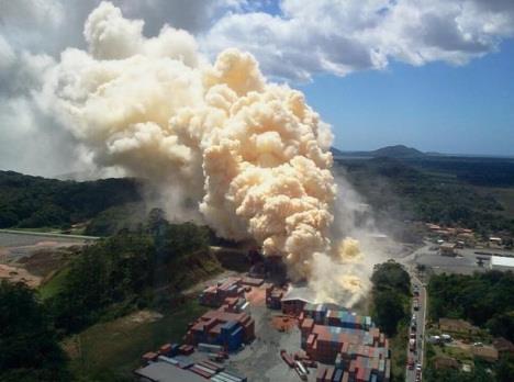 Nuvens de Explosão - Manuseio Inadequado - Causas de Incêndios e Grandes Tragédias