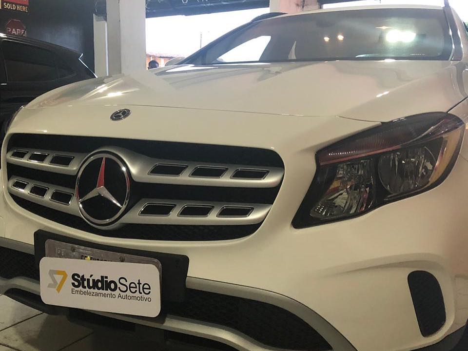 Vitrificação e Impermeabilização de bancos tecido e couro Mercedes GLA200