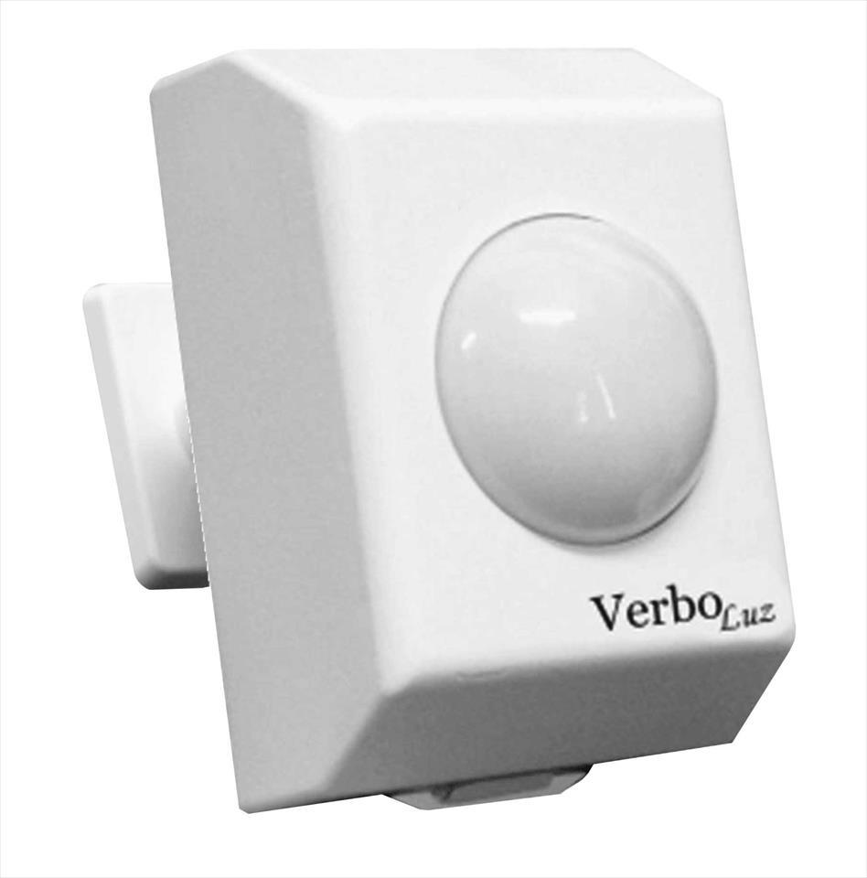VB54 Sensor de Presença de Sobrepor TETO ou Parede, Articulável, Com Fotocélula, Bivolt