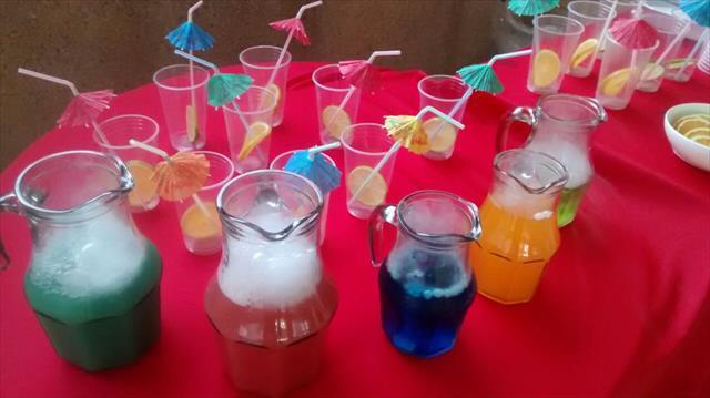 barraquinha de drink mágico