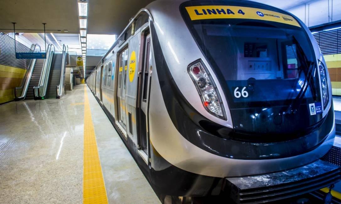 Tarifa de metrô é mantida no Rio de Janeiro