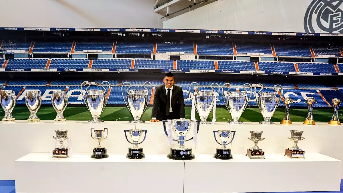Despedida emocionante do volante Casemiro do Real Madrid