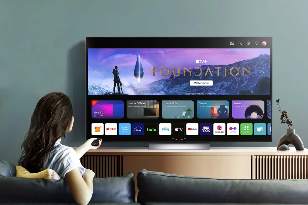 LG apresenta primeira 'TV OLED sem fio' do mundo