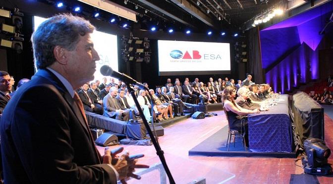 Na posse da nova diretoria, Murilo Zauith reforça parceria entre Governo e OAB-MS