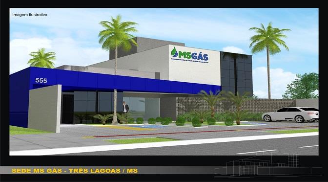 MSGÁS vai investir R$ 1,9 milhão em nova sede em Três Lagoas