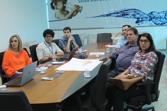Equipe técnica da Sanesul apresenta plano de investimento ao prefeito de Santa Rita do Pardo