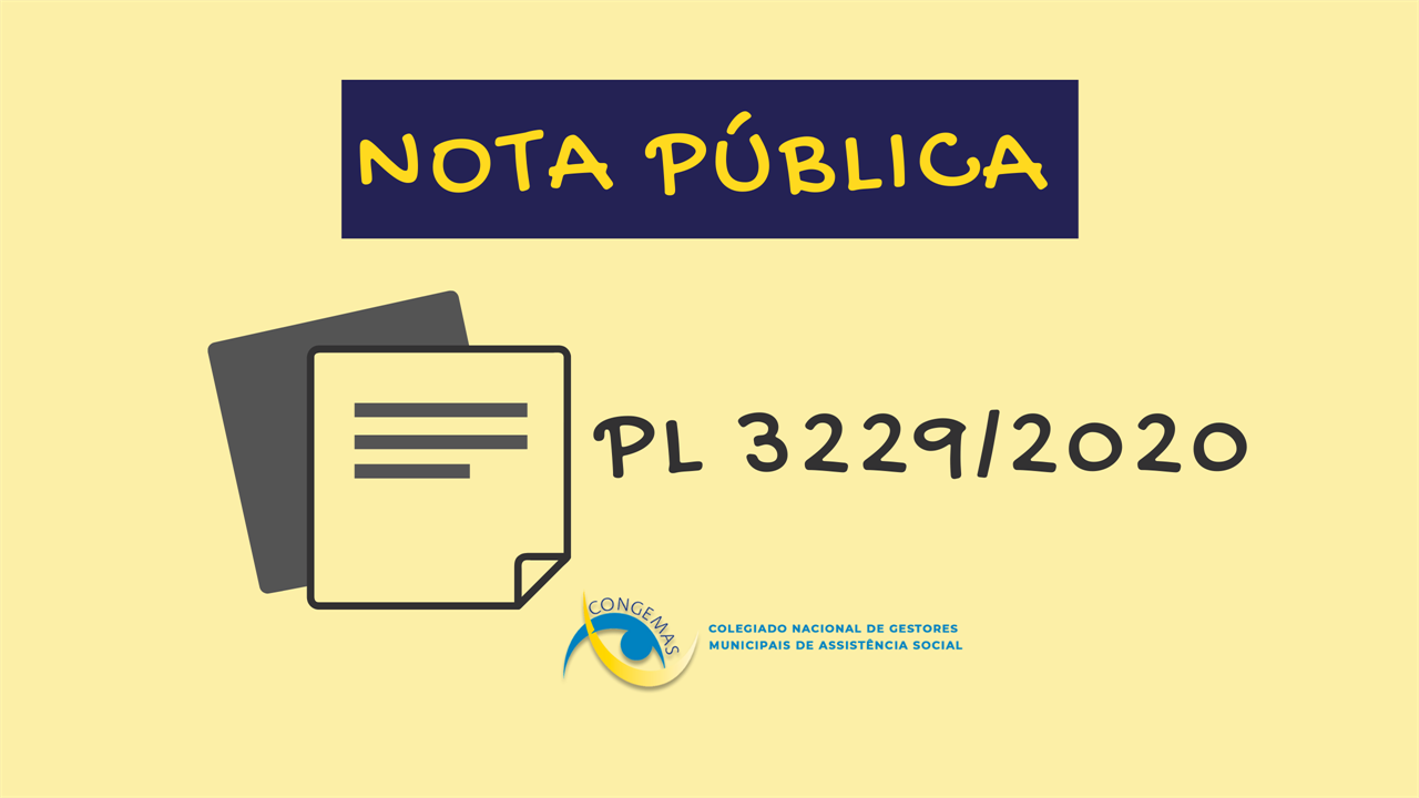 NOTA PÚBLICA PL 3229