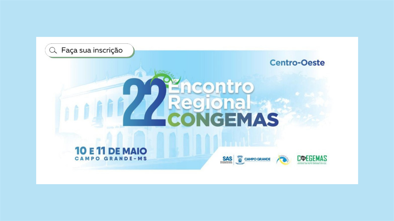 XXII ENCONTRO REGIONAL CENTRO-OESTE