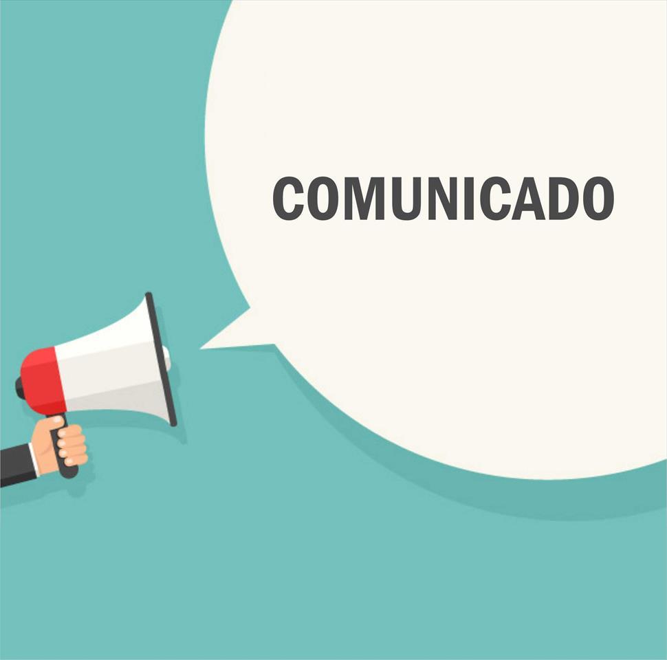 Comunicado 001/2019