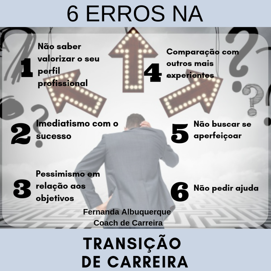 6 Erros na Transição de Carreira
