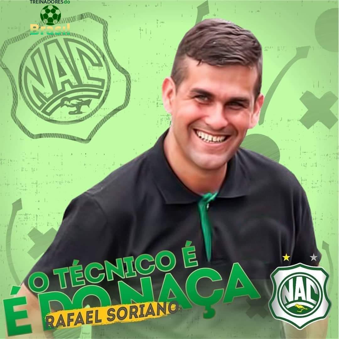 RAFAEL SORIANO: Nacional de Patos define treinador para a temporada 2020.
