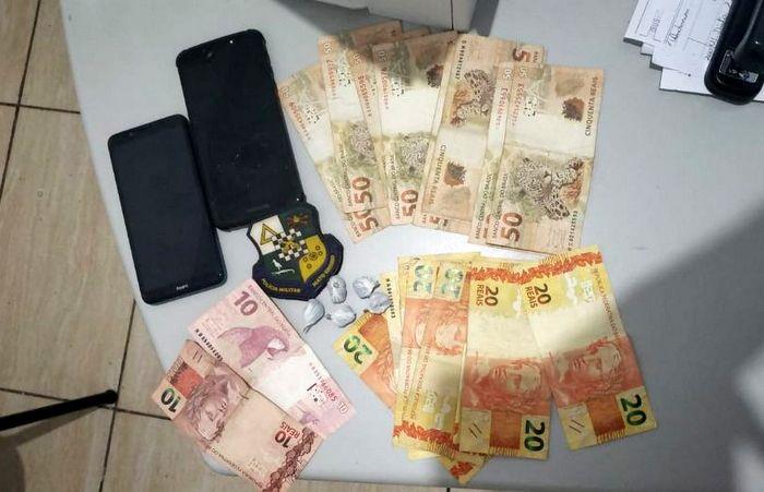 Polícia Militar prende traficante e apreende drogas e dinheiro em Santa Terezinha