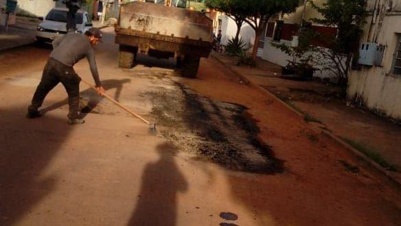 Prefeitura inicia operação tapa buraco em ruas da cidade