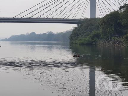 Corpo é encontrado boiando no rio Cuiabá próximo à ponte