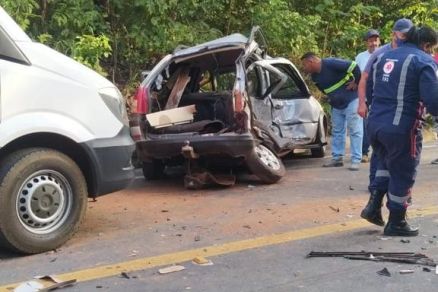 Acidente grave na estrada para Chapada deixa quatro mortos