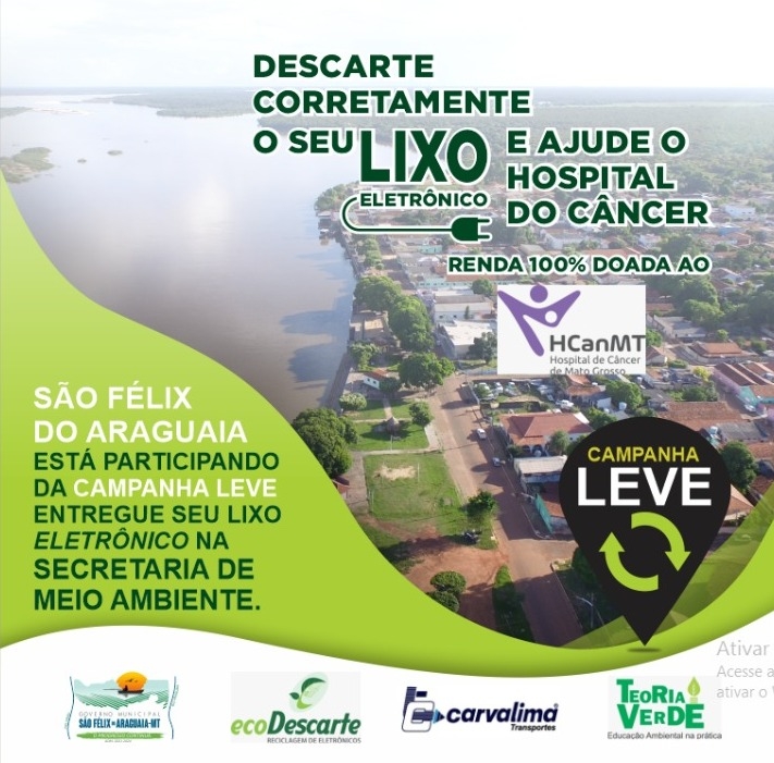 São Félix do Araguaia adere a campanha leve