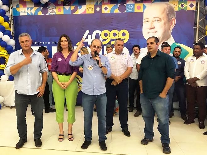 Candidato à reeleição, deputado estadual Dr. Eugênio lança campanha em Água Boa