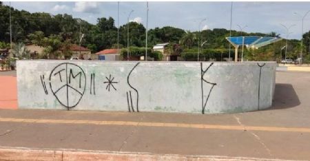 Vândalos provocam desordem e destruição na obra da Praça da Bíblia em São Félix do Araguaia