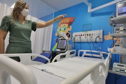 Gabinete de Intervenção reabre a UTI para crianças no HMC