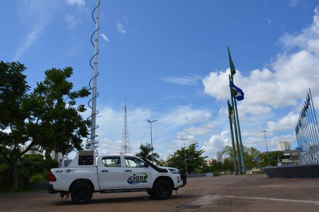 Estação móvel de rádio digital de Mato Grosso reforça buscas aos criminosos em Tocantins