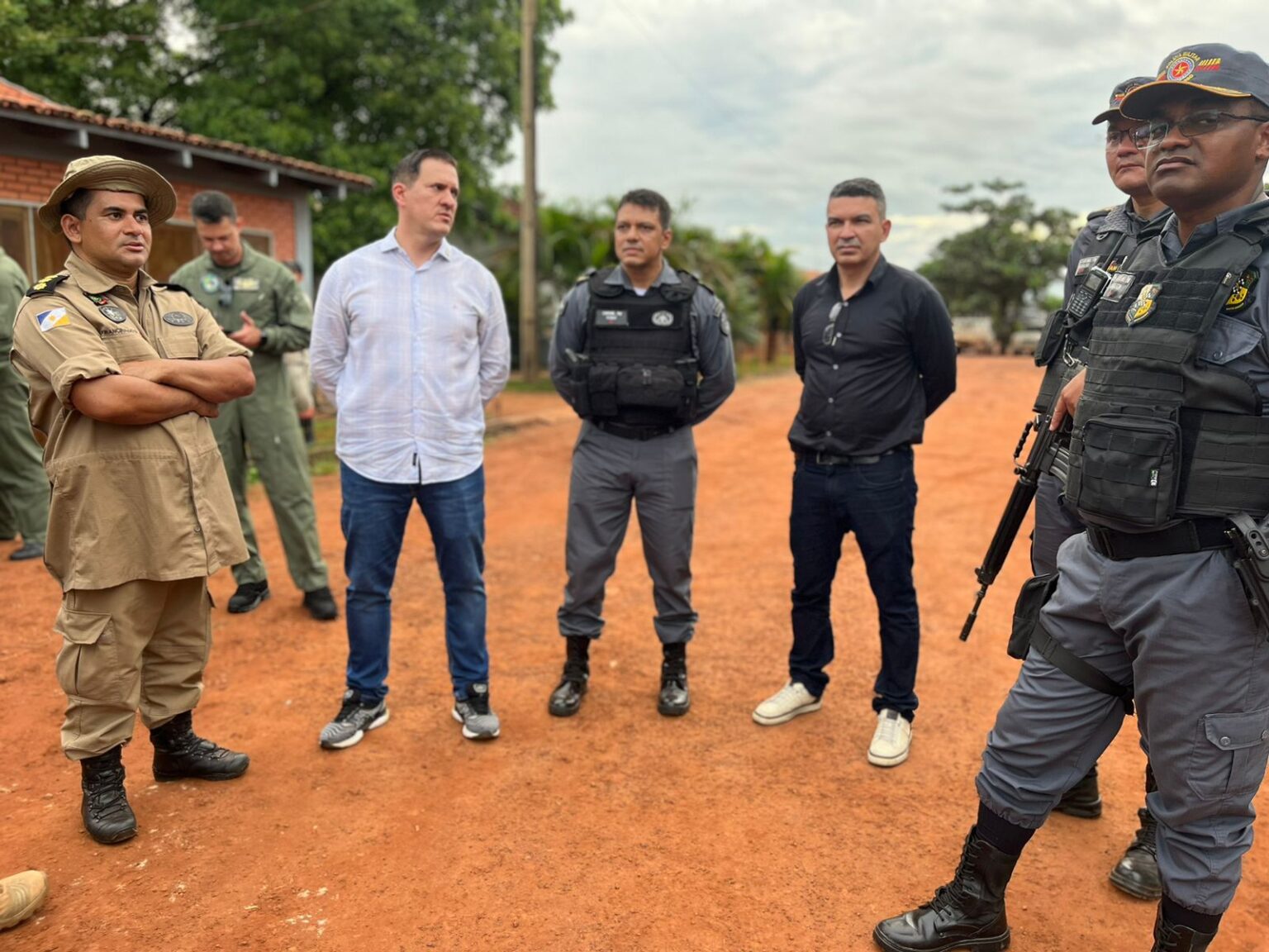 Secretário acompanha em Tocantins operação de buscas aos criminosos