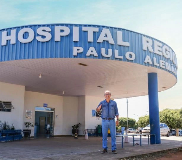 Paulo Alemão - Dr. Eugênio comemora liberação de R$ 7,2 milhões para construção de novo bloco com UTIs e Centro de Hemodiálise