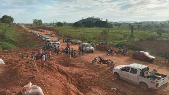 Moradores invadem sítio arqueológico indígena após boato de ouro