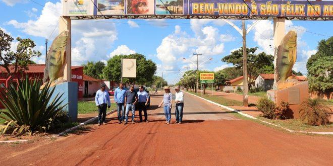 Representantes do DNIT visita São Félix do Araguaia