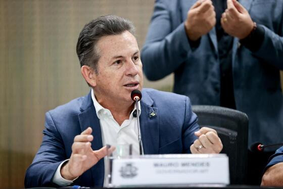 Aprovação de Mauro Mendes chega a 75% em Mato Grosso