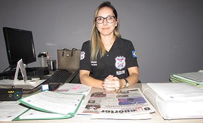 Ana Carolinne Mortoza assumiu como titular na Delegacia da Polícia Judiciária Civil de São Félix do Araguaia