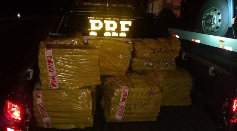 Com a integração e reforço do 'Em Frente, Brasil', PRF em Goiás faz sua maior apreensão de maconha do ano