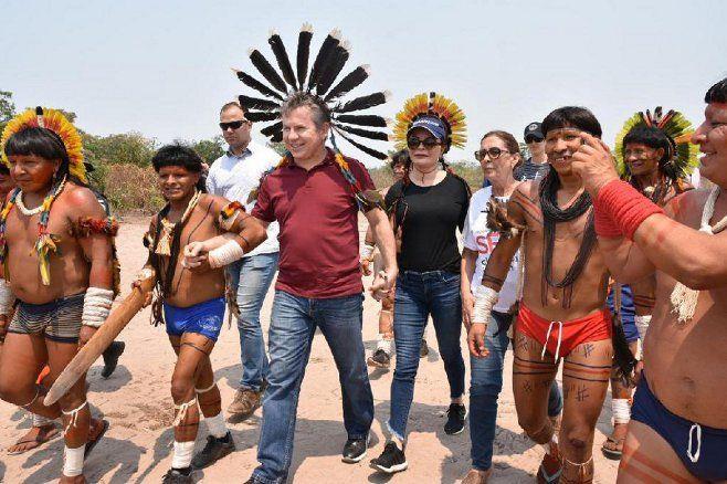 Requisição ao Governador - 'Queremos trabalhar e desenvolvimento econômico', pedem Enawene Nawe