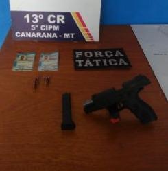 Após tentativa de assalto, PM prende suspeito com arma e CNH falsa