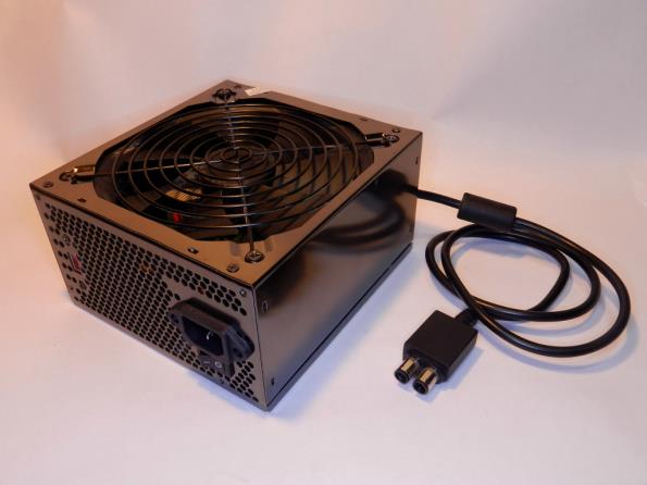 XBOX ligado em fonte ATX