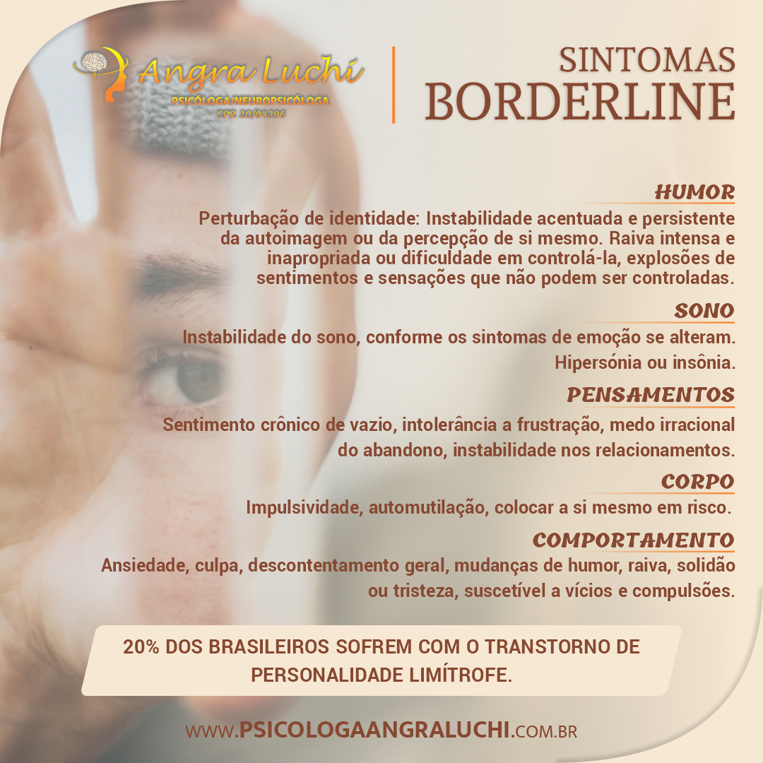 Sintomas do transtorno de personalidade Borderline