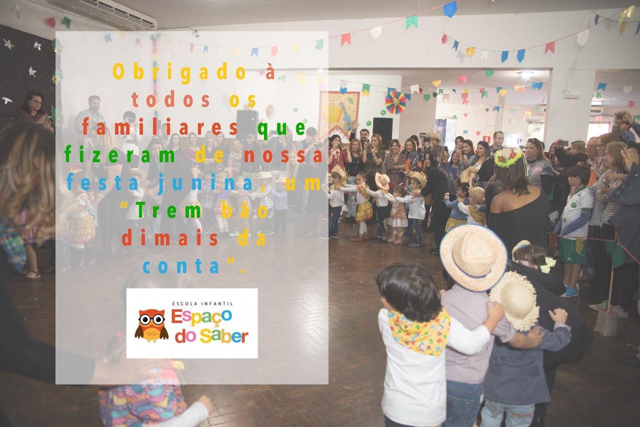 Nossa Festa Junina foi demais sô!