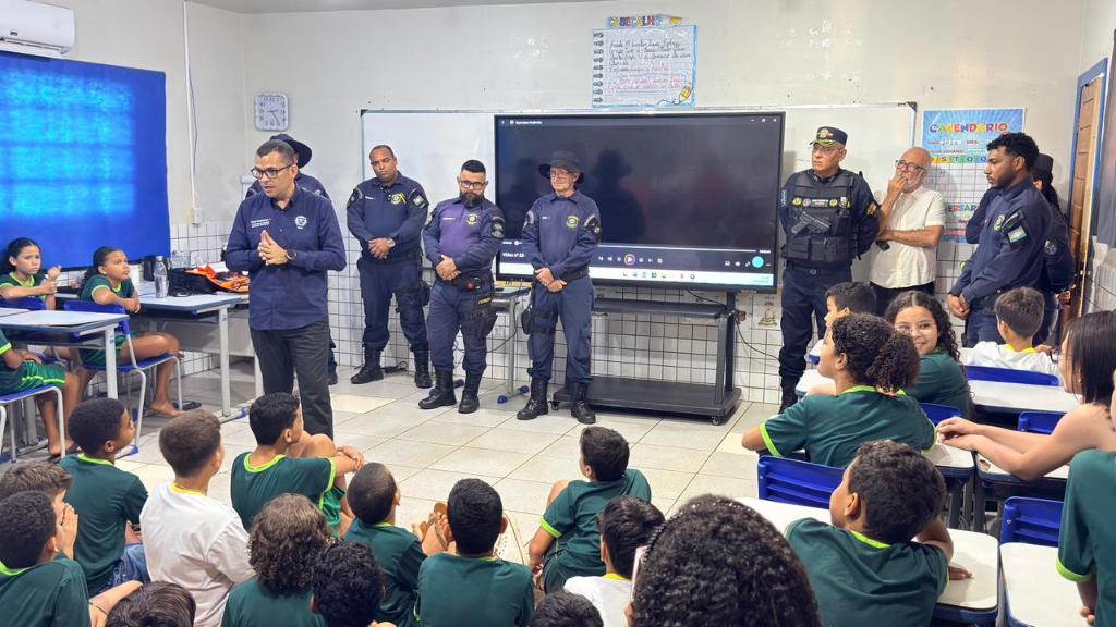 Sesp mobiliza escolas e comunidades com projeto de ações educativas para segurança no trânsito