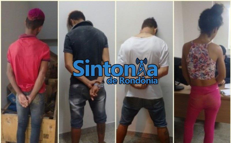 Menores infratores são suspeitos de roubo a residência no Setor Jardim Vitória em Ariquemes