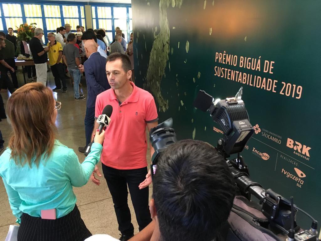 Lançamento da 8ª edição do Prêmio Biguá de Sustentabilidade Lançamento da 8ª edição do Prêmio Biguá de Sustentabilidade