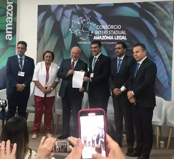 Mauro e governadores entregam carta a Lula e defendem COP-30 na Amazônia